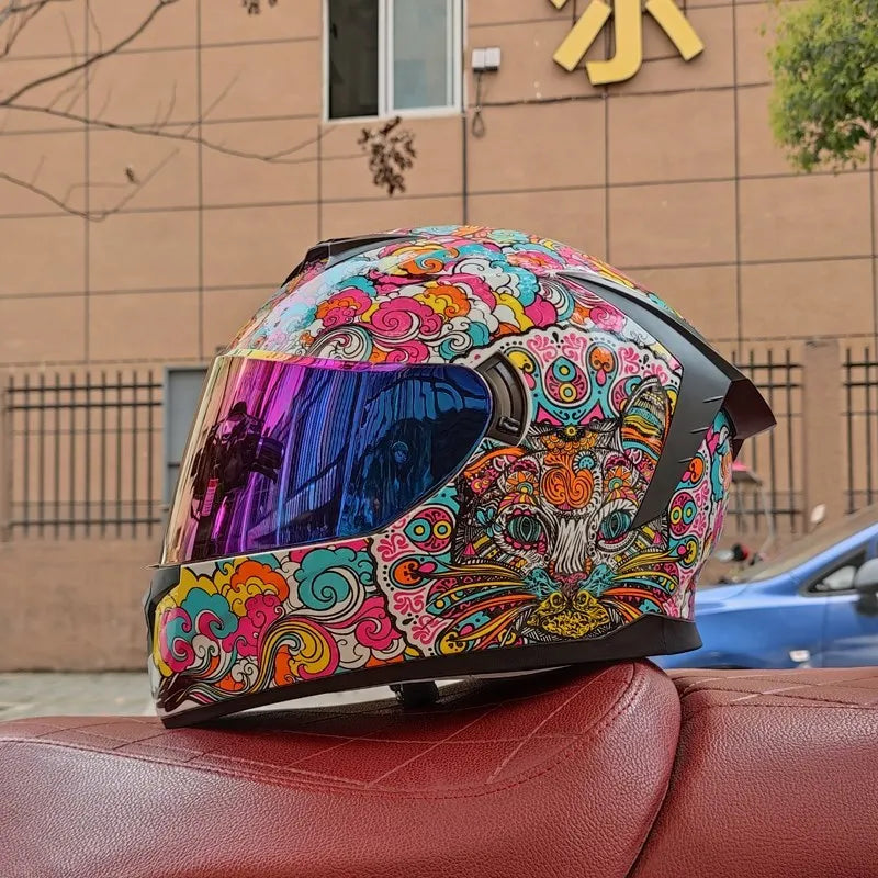 Casco y seguridad para motocicleta scooter Casco Moto Modular Capacetes Helmets Engine Full Face Casco Integral Motorsiklet Kask