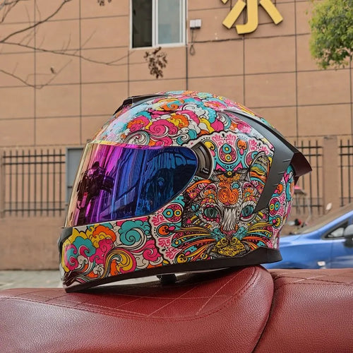 Casco y seguridad para motocicleta scooter Casco Moto Modular Capacetes Helmets Engine Full Face Casco Integral Motorsiklet Kask