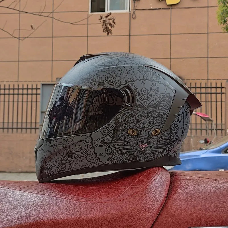 Casco y seguridad para motocicleta scooter Casco Moto Modular Capacetes Helmets Engine Full Face Casco Integral Motorsiklet Kask