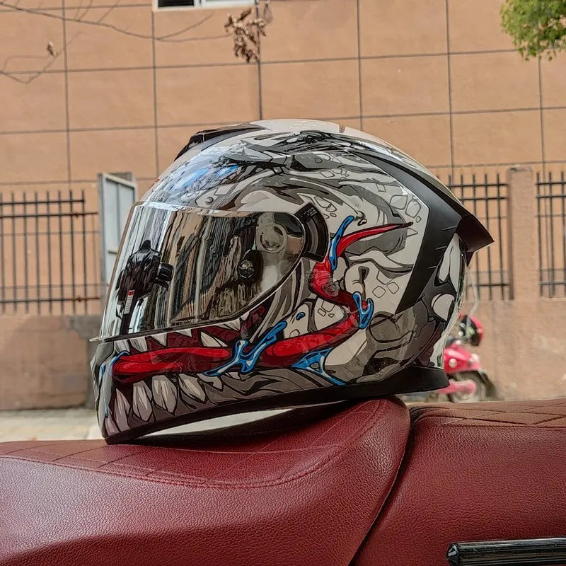 Casco y seguridad para motocicleta scooter Casco Moto Modular Capacetes Helmets Engine Full Face Casco Integral Motorsiklet Kask